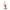 Alviero Martini Prima Classe Beige Leather Keychain