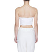 Tommy Hilfiger Jeans White Recycled Cotton Tops & T-Shirt