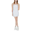 Tommy Hilfiger Jeans White Recycled Cotton Dress