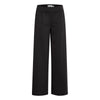 ICHI Black Recycled Polyurethane Jeans & Pant