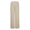 ICHI Beige Recycled Polyurethane Jeans & Pant