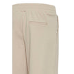 ICHI Beige Recycled Polyurethane Jeans & Pant