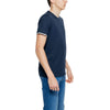 Emporio Armani Underwear Blue Cotton T-Shirt