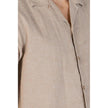 Hamaki-Ho Beige Linen Shirt