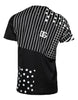 Dolce & Gabbana Black Cotton Polka Dots Round Neck T-shirt