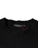 Dolce & Gabbana Black Leopard Cotton Short Sleeves T-shirt