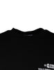 Dolce & Gabbana Black Amore Print Cotton Crew Neck T-shirt