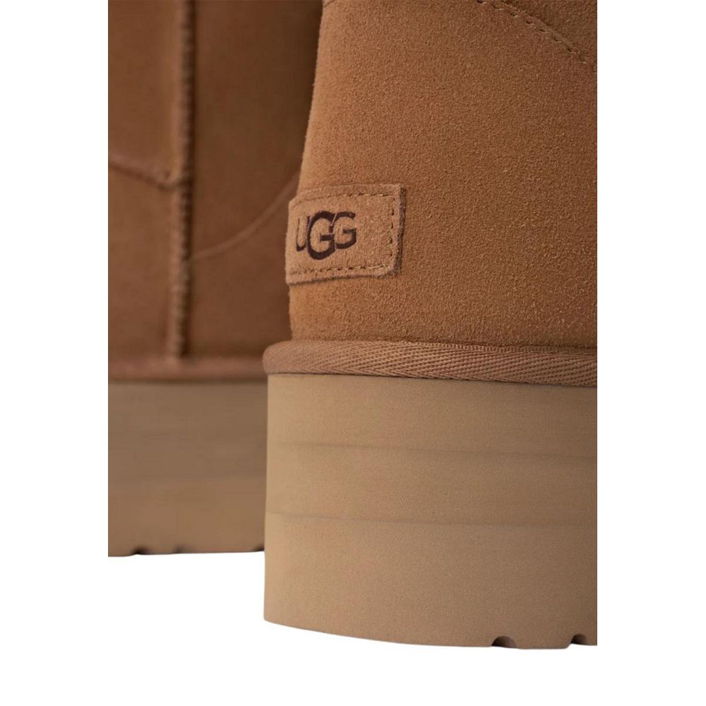 UGG Beige Suede Leather Boot
