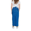 Calvin Klein Jeans Blue Cotton Skirt