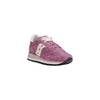 Saucony Pink Suede Leather Sneaker