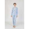 Sandro Ferrone Blue Polyester Suits & Blazer