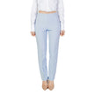 Sandro Ferrone Blue Polyester Jeans & Pant