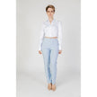 Sandro Ferrone Blue Polyester Jeans & Pant