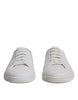 Dolce & Gabbana White Low Top Men Saint Tropez Sneakers Shoes