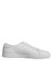 Dolce & Gabbana White Low Top Men Saint Tropez Sneakers Shoes