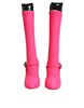 Dolce & Gabbana Pink Nylon Crystal Vally High Boots Shoes