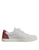 Dolce & Gabbana White London Calf Leather Sneakers Shoes