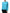 Boutique Moschino Blue Round Neckline Long Sleeves Blouse Top