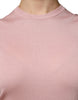 Dolce & Gabbana Pink Cashmere Knitted Sleeveless Tank Top