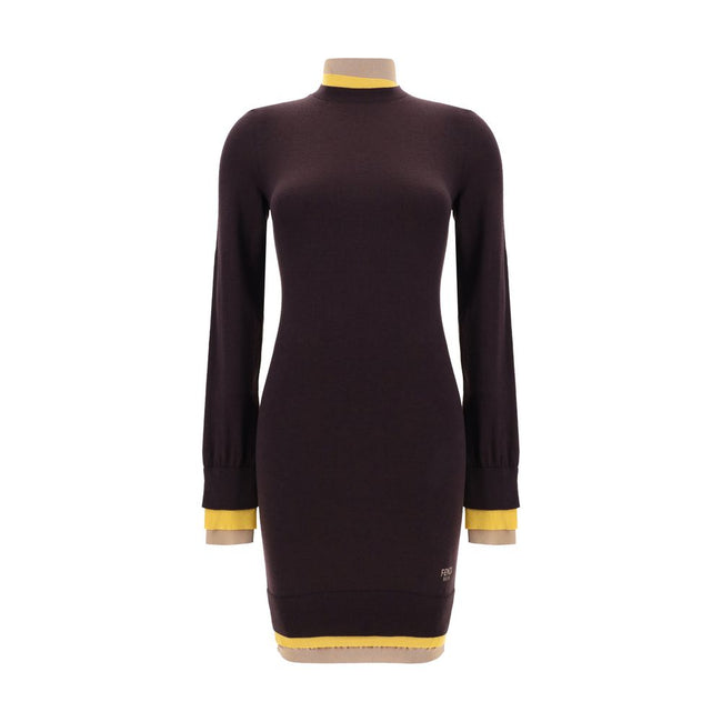 Fendi Turtleneck mini Dress