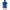 Hugo Boss Blue Cotton Polo Shirt