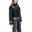 Morgan De Toi Black Polyester Jackets & Coat