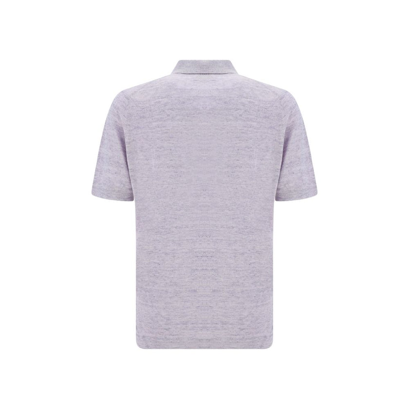 Brunello Cucinelli Linen Polo Shirt