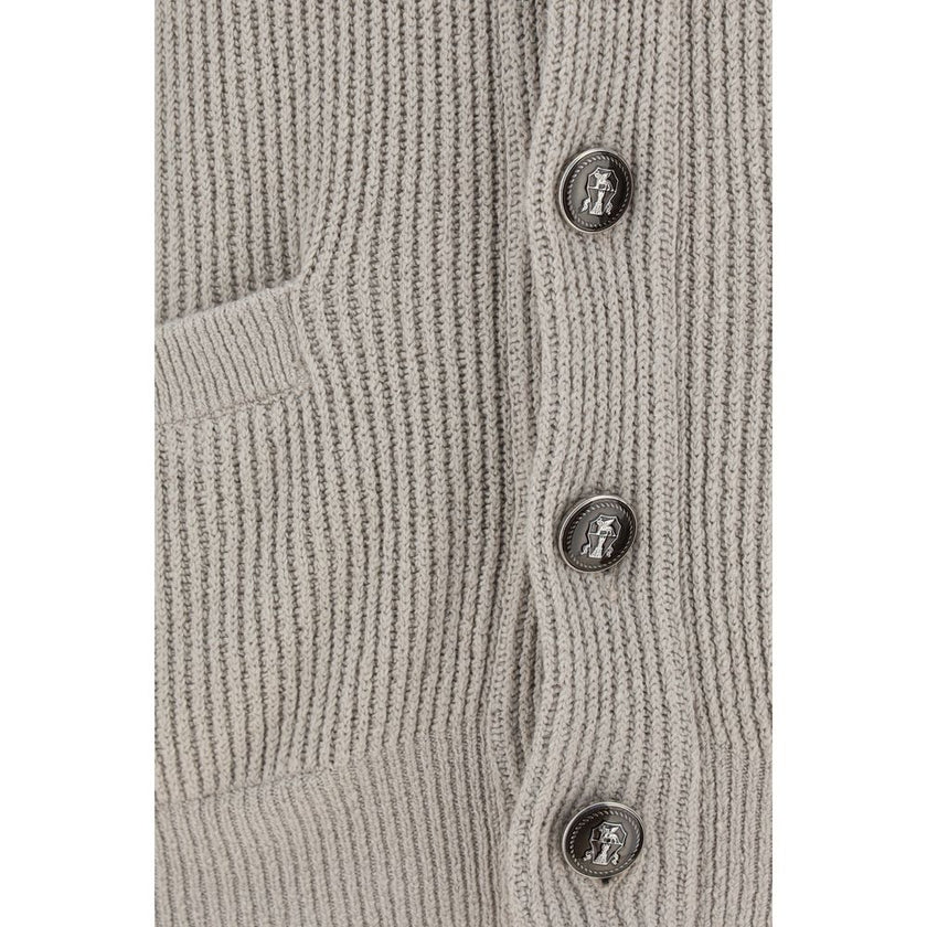 Brunello Cucinelli Ribbed Cardigan