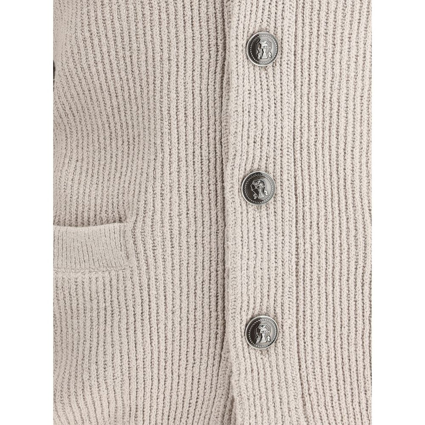 Brunello Cucinelli Ribbed Cardigan