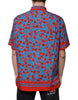 Dolce & Gabbana Blue Cherry Cotton Button Down Casual Shirt