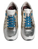 Dolce & Gabbana Multicolor Leather Low Top Sneakers Shoes