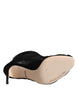Dolce & Gabbana Black Mesh Stiletto Heels Ankle Boots Shoes
