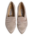 Dolce & Gabbana Beige Fabric Slip On Ballerina Flats Shoes