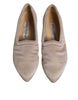 Dolce & Gabbana Beige Fabric Slip On Ballerina Flats Shoes