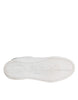 Dolce & Gabbana White Black Leather Low Top Sneakers Shoes