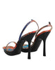Dolce & Gabbana Multicolor Floral High Heels Sandals Shoes