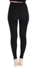 Dolce & Gabbana Elegant High-Waist Wool Tights Pants in Dark Gray