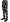 Dolce & Gabbana Slim Fit Leaf Print Ankle Pants