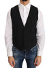 Dolce & Gabbana Elegant Slim Fit Formal Vest in Black