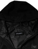 Dolce & Gabbana Black Polyester Hooded Men Full Zip Jacket