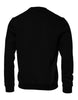 Versace Black Medusa Fleece Men Crew Neck Sweatshirt Sweater