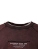 Dolce & Gabbana Brown Logo Cotton Crew Neck Pullover Sweater