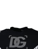 Dolce & Gabbana Black Graphic Print Nylon Crew Neck T-shirt