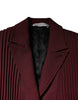 Philosophy Maroon Belted Button Down Dress