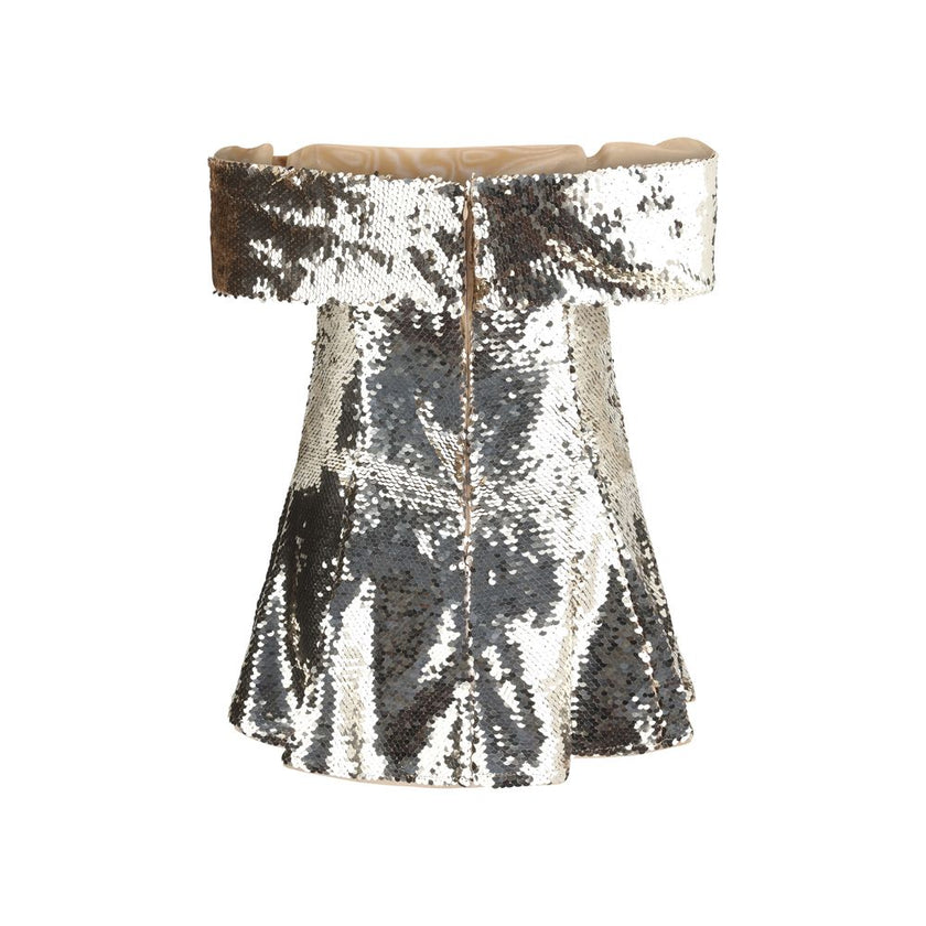 Self-Portrait Off-shoulder mini Dress