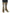 Dolce & Gabbana Gold Stretch Floral Clear Crystal Stocking Socks