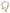 Dolce & Gabbana Gold Brass Crystal Floral Statement Charms Necklace
