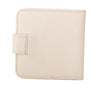 Dolce & Gabbana White Dauphine Leather Condom Case Holder Pocket Wallet