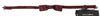 Dolce & Gabbana Bordeaux Silk Floral Faille Adjustable Bow Tie