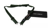 Dolce & Gabbana Green Silk Dotted Mens Necktie Bow Tie